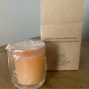 Mango and Papaya Nectar Candle, New In Box